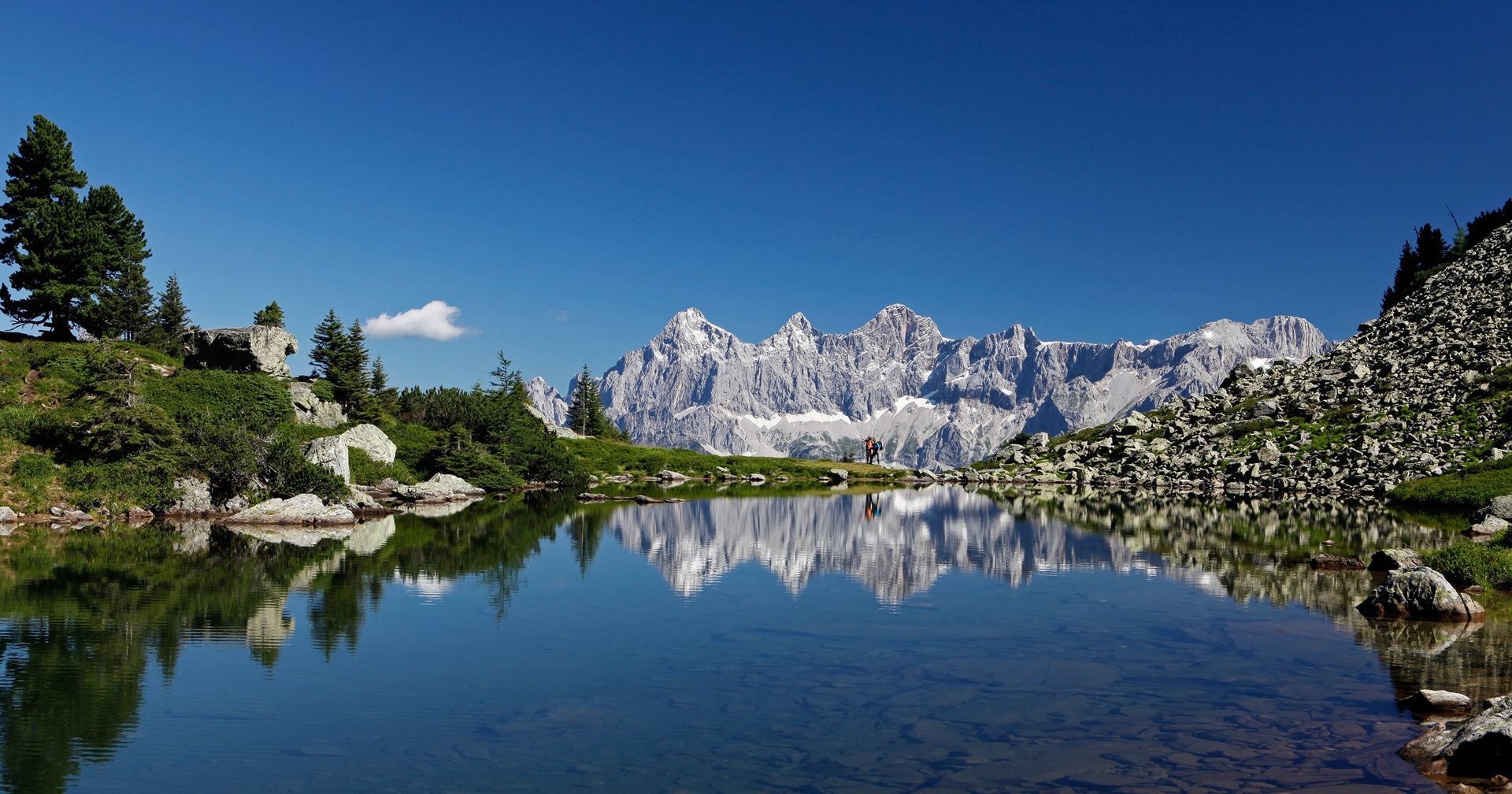 Wanderziel Spiegelsee © Herbert Raffalt