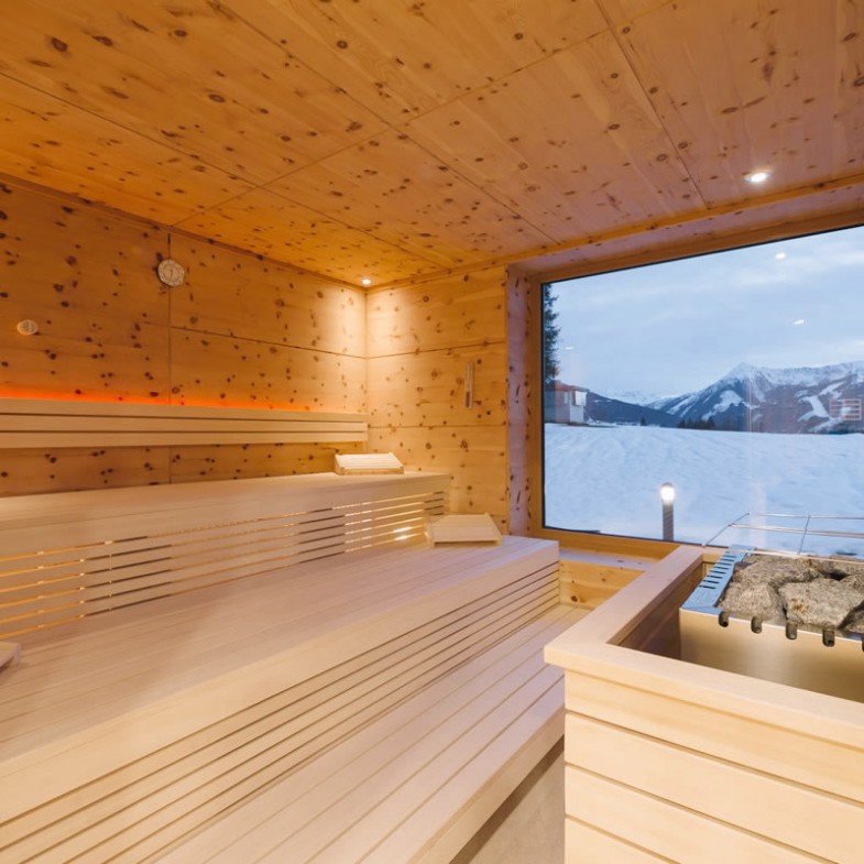 Sauna in unserer Pension Haus am Bach