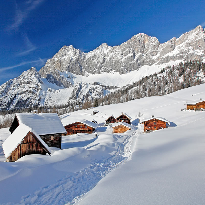 Selfie im Skiurlaub mit Freunden © Schladming-Dachstein_Georg Knaus
