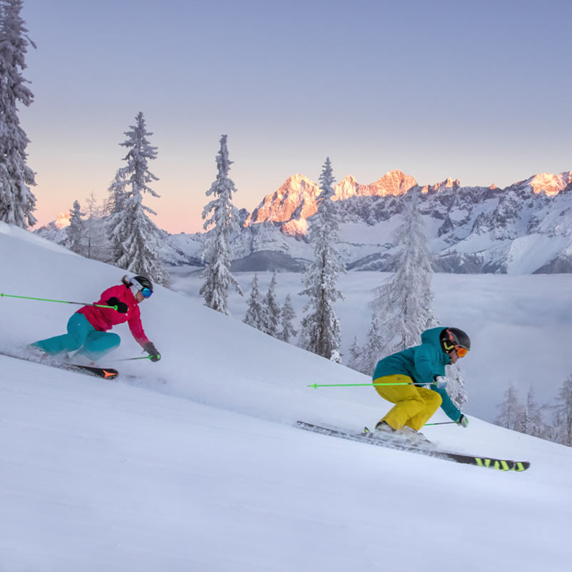 Skifahren in Ramsau am Dachstein © Haus am Bach